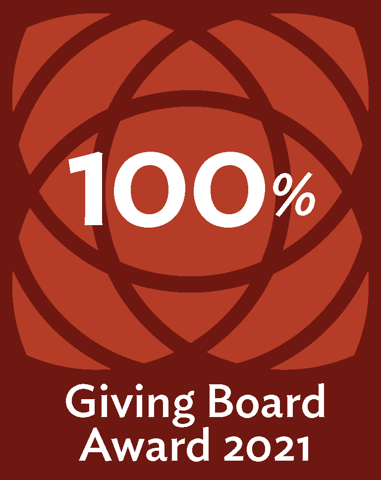 100% Board Giving Award Icon