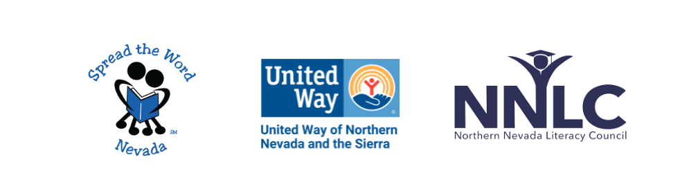 Nevada Reading Week 2023 Logos