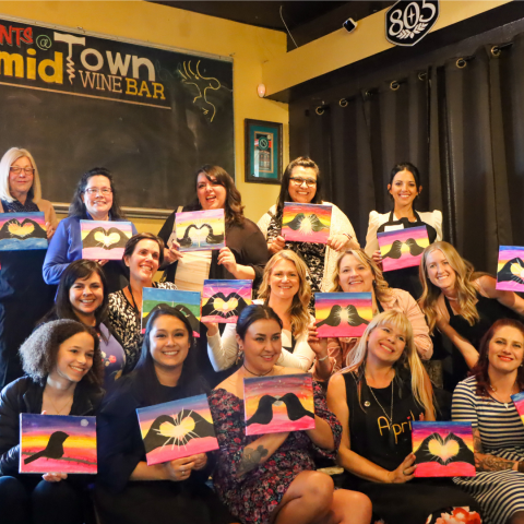 Paint and Sip Night 2021